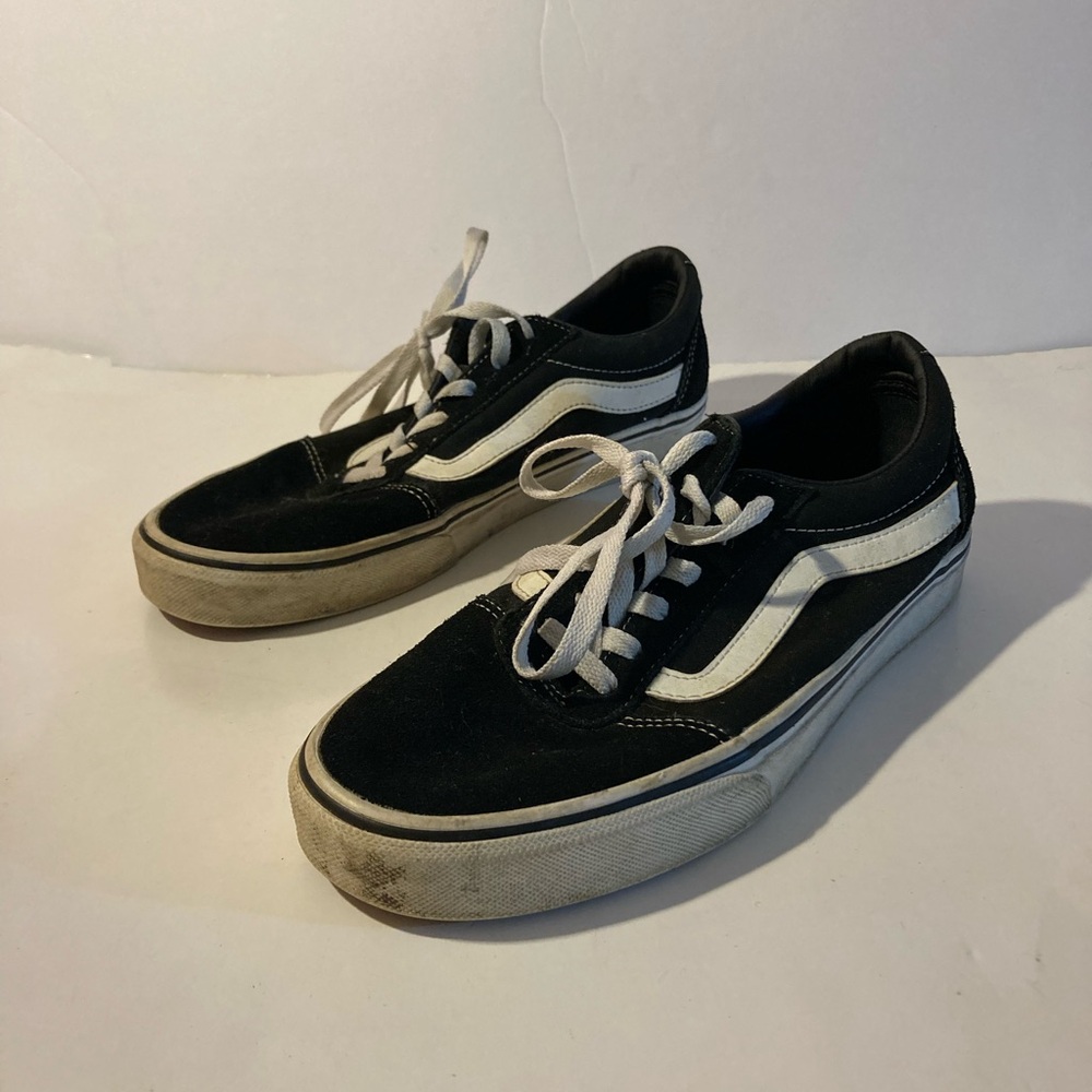 Vans Black and White Old Skool Sneakers